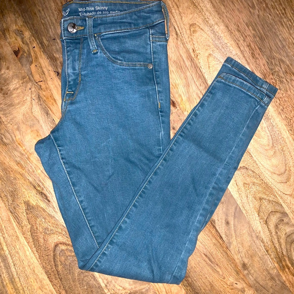 Mossimo Mid-Rise Skinny Jeans